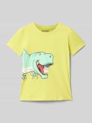 T-shirt met motiefprint