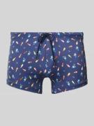 Zwembroek met elastische band en tunnelkoord