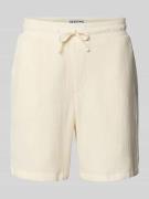 Regular fit korte broek met elastische band