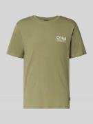 T-shirt met logoprint en ronde hals