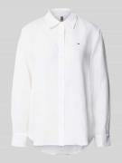 Regular fit overhemdblouse van puur linnen