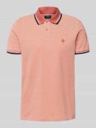 Poloshirt met labelstitching