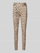 Super skinny fit legging met brede band, model 'Rita'