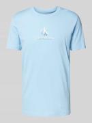 T-shirt met labelprint