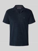 Regular fit poloshirt van katoenmix