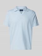 Poloshirt met V-hals