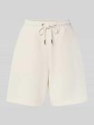 Relaxed fit korte broek met elastische band