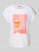 T-shirt met ronde hals