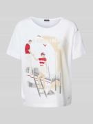 T-shirt met ronde hals