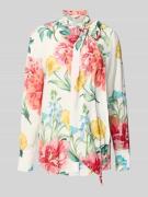Regular fit blouse met strikdetail, model 'luusile'