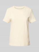 Regular fit T-shirt van puur katoen