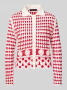 Cardigan met gehaakt kant
