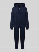 Set van hoodie en sweatpants met logoprint, model 'DapoDayote'