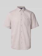 Regular fit vrijetijdsoverhemd met borstzak