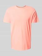 T-shirt met labeldetail