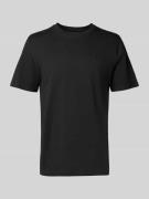 T-shirt met logostitching