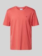 T-shirt met logostitching, model 'ICONS'