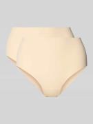 High waist broek met elastische band, model 'Dream'