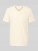 Regular fit T-shirt van puur katoen