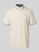 Regular fit poloshirt van katoenmix