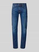Slim fit jeans met stretch, model 'John'