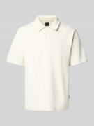 Poloshirt met korte knoopsluiting