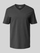 Regular fit T-shirt van puur katoen