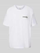 Regular fit T-shirt met motiefprint, model 'VIVVI'