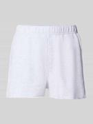 Sweatshorts met elastische band, model 'ATUBAY'