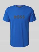 T-shirt met labelprint