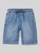 Regular fit jeansbermuda van puur katoen, model 'PELLE'