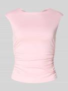 T-shirt met cut-out aan de achterkant