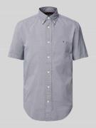 Regular fit vrijetijdsoverhemd van puur katoen