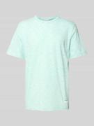 Regular fit T-shirt van puur katoen