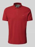 Regular fit poloshirt van katoenpiqué