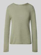Regular fit gebreide pullover van zuiver katoen