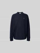 Oversized sweatshirt met opstaande kraag