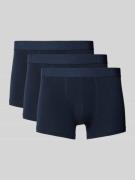 Boxershort met elastische band met label in een set van 3 stuks