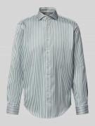 Regular fit zakelijk overhemd met knoopsluiting