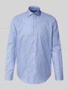 Regular fit zakelijk overhemd met haaikraag