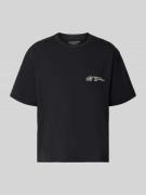 T-shirt met labelstitching