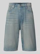 Extra baggy fit korte jeans in 5-pocketmodel, model 'RON'