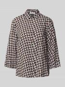 Overhemdblouse met knoopsluiting