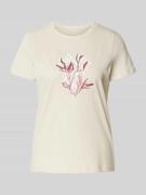 Regular fit T-shirt van puur katoen