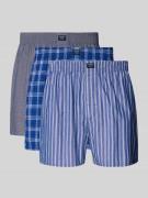 Boxershort met labelpatch in een set van 3 stuks