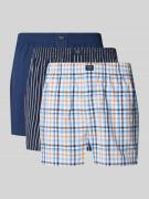 Boxershort met labeldetail in een set van 3 stuks