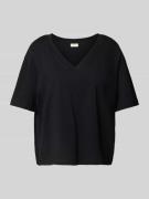 Boxy fit T-shirt van puur katoen