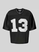 Tricot met labelstitching