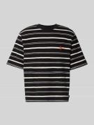 T-shirt met labelstitching