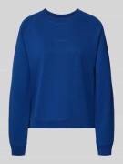 Oversized sweatshirt met labelprint